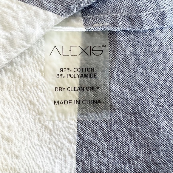 Alexis Olevetti Off the Shoulder Striped Mini Dress | XS - Picture 6 of 10